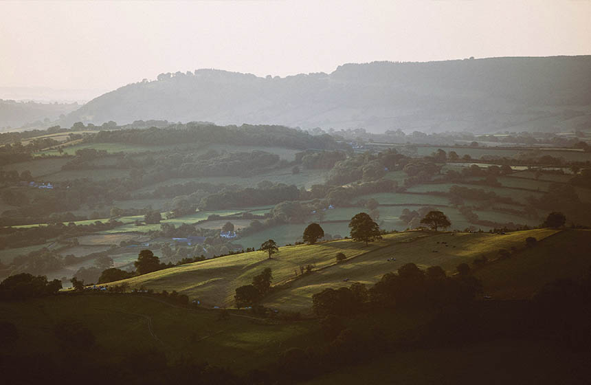Hills in Wales